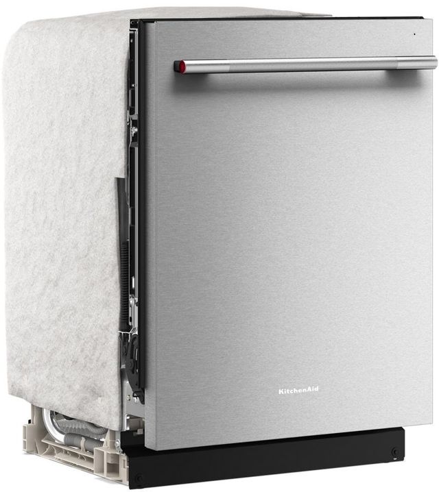 KitchenAid® 24" PrintShield Stainless Steel 360° Max Jets™ Third Rack Top Control Built-In Dishwasher with ProDry™ System-3