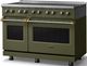 Viking® 5 Series 48" Martini Pro Style Induction Range with Brushed Brass Trim-2