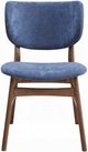 ACME Furniture Bevis 2-Piece Blue/Walnut Side Chair Set-3