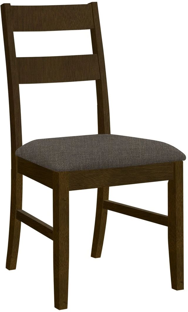 Monarch Specialties Inc. 2-Piece Brown/Warm Walnut Brown Side Chair Set-0
