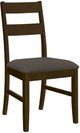 Monarch Specialties Inc. 2-Piece Brown/Warm Walnut Brown Side Chair Set-0