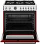 Bertazzoni Professional Series 36" Rosso Pro Style Dual Fuel Range-1