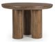 Bassett Mirror Napa Brown Round Dining Table-1