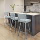 Amisco Customizable Phoebe Swivel Bar Stool-1