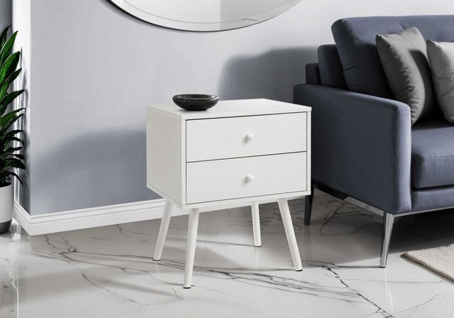 Monarch Specialties Inc. White End Table -2