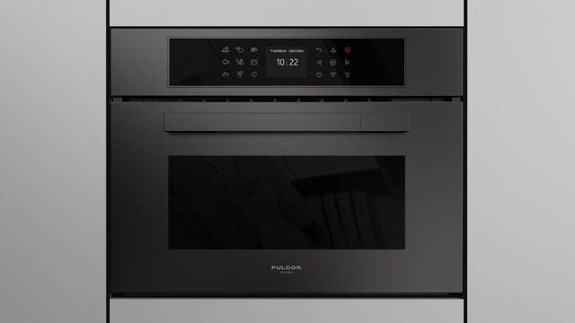Fulgor Milano Matteo 700 Series 24" Matte Black Steam Oven-0
