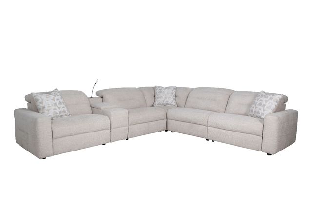 Alexandra Home Porcelain 6pc Modern Reclining Sectional-KIT8933 PORCELAIN-0