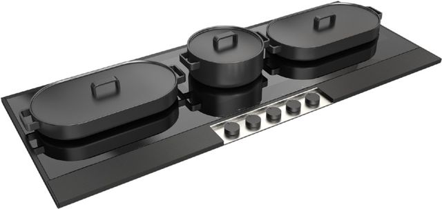 Fulgor Milano® Evano 700 Series 48” Black Anodized Induction Cooktop-3