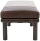 Classic Home Brooklyn Coco Latte Power Reclining Bench-3