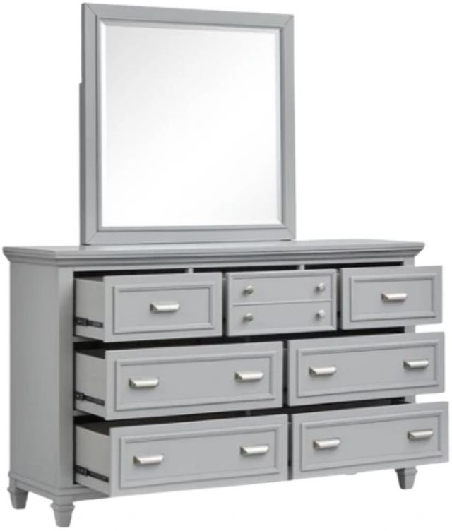 Magnussen Home® Charleston Harbor Gray Dresser and Mirror-1