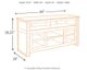 Signature Design by Ashley® Harpan Reddish Brown 60" TV Stand-3