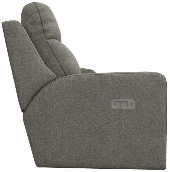 La-Z-Boy® Emmons Ash Power Reclining Loveseat with Console and Headrest-2