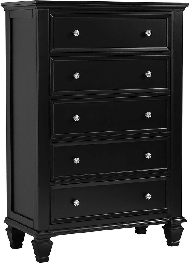Coaster® Sandy Beach Black Chest