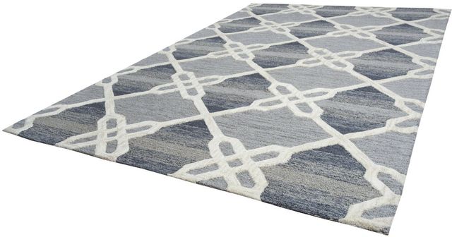 Rizzy Home Caterine Blue 5' x 8' Rug-3