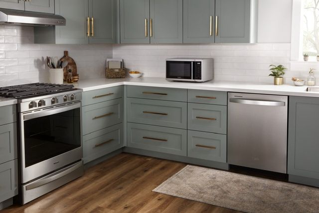Whirlpool® 0.9 Cu. Ft. Heritage Stainless Steel Countertop Microwave-8