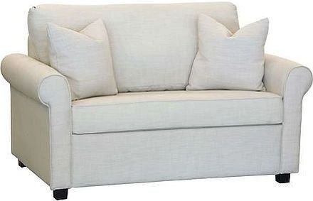 Edgewood Furniture Pottery Natural Queen Sleeper Loveseat-1