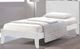 Titus Furniture White 39" Twin Platform Bed-0