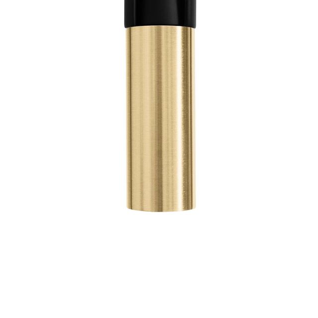 ZLINE Autograph Edition Champagne Bronze/Matte Black Sierra Pull Down Spring Single Handle Kitchen Faucet-3