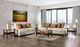 Furniture of America® New Meadows Caramel/Sand Loveseat-1