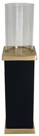 A & B Home Gold Pillar Hurricane On Stand-1