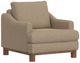 International Furniture Direct Olimpia Light Brown Chair-0