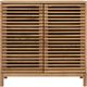Modus Furniture Tanner Flaxen Bar Cabinet-1