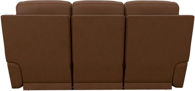 La-Z-Boy® Emmons Oak Leather Manual Reclining Sofa-4