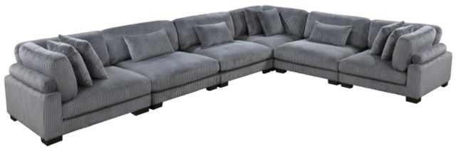 Homelegance® Traverse 6-Piece Gray Modular Sectional-0