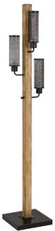 Cal® Lighting & Accessories Lenox Light Oak Floor Lamp-0