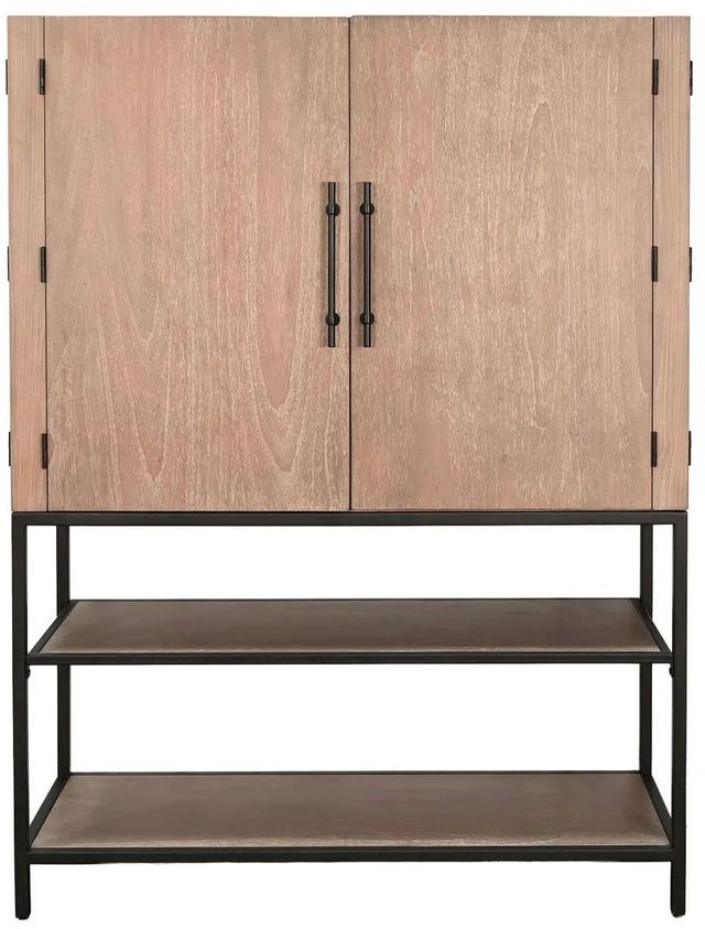 Sunny Designs™ Violet Oak Grove Wine Bar Cabinet-2