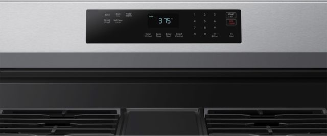 Samsung 30" Stainless Steel Smart Freestanding Gas Range-4