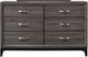 Crown Mark Akerson Gray Dresser-3