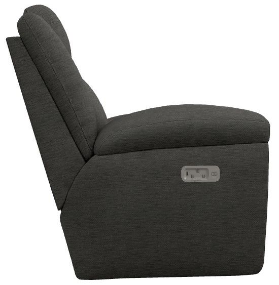 La-Z-Boy® Joel Slate Power Reclining Loveseat with Console, Headrest, and Lumbar-2