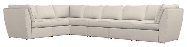 La-Z-Boy® Montrose 7-Piece Putty L-Shape Sectional-0