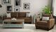 International Furniture Direct Blackburn Chocolate Brown Arm Chair-3