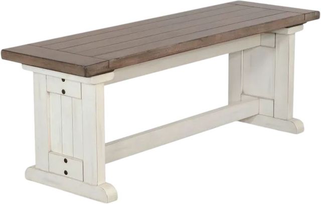 Sunny Designs™ Pasadena 4-Piece Buckskin/Marble White Breakfast Nook Set-3