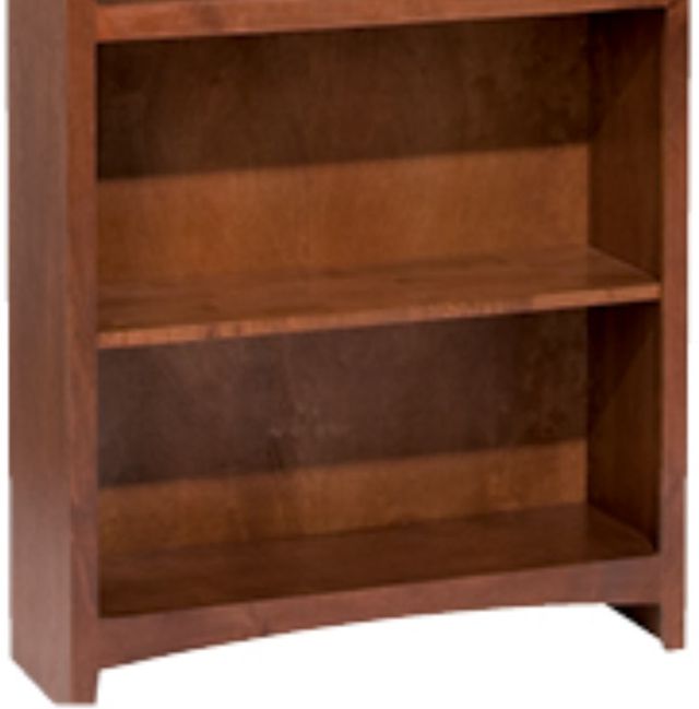 Whittier Wood® Furniture Customizable McKenzie 6-Shelf 30" Bookcase-2
