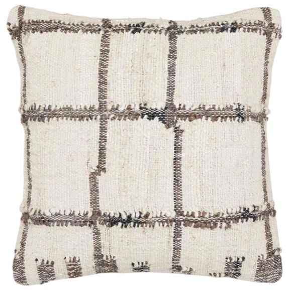 Signature Design by Ashley® Wimings Black/Cream Pillow -0
