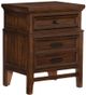 Mazin Furniture Frazier Park Brown Cherry Nightstand-0