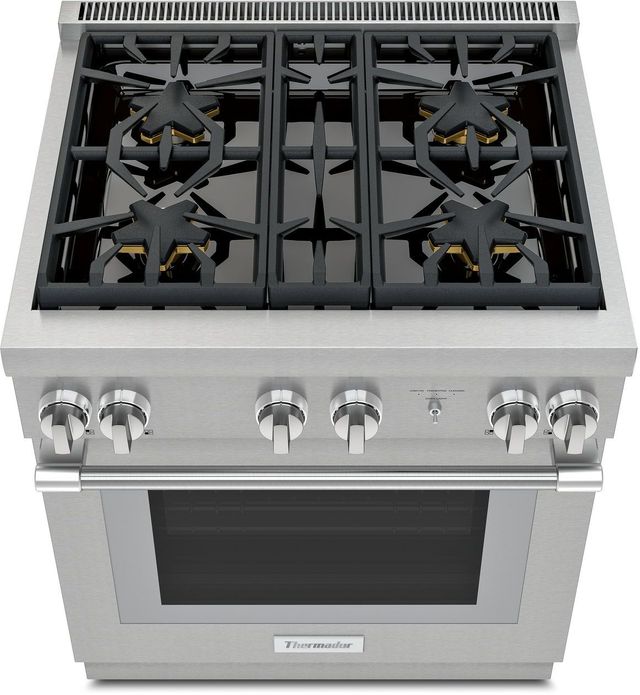 Thermador® Pro Harmony® 30" Stainless Steel Pro Style Dual Fuel Range-1