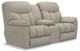 La-Z-Boy® Morrison Pewter Power Reclining Loveseat with Console-1