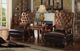 ACME Furniture Dresden Cherry Oak/Golden Brown Chair-1