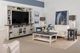 aspenhome® Eastport Drifted White 84" Console and Hutch-1