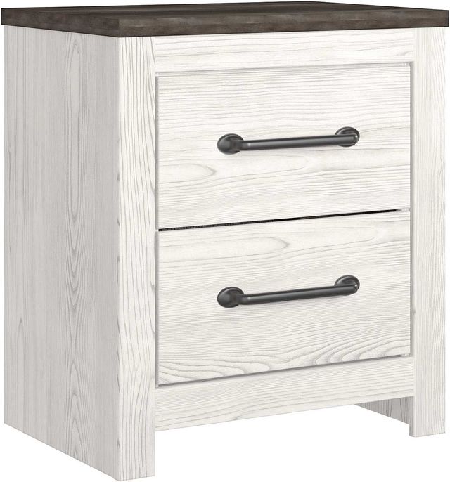 Signature Design by Ashley® Gerridan White/Gray Nightstand-0