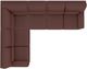 La-Z-Boy® Draper 4-Piece Brick L-Shape Sectional-3