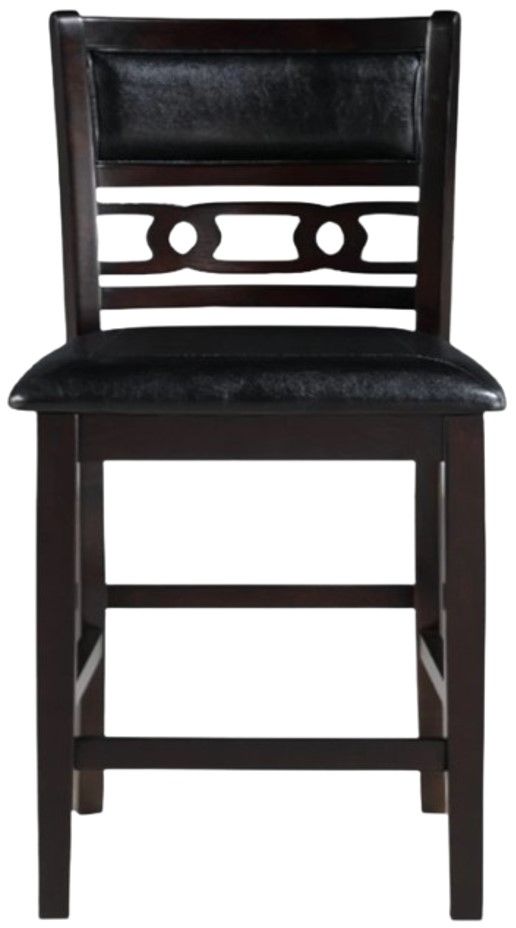 New Classic® Home Furnishings Gia Ebony Counter Height Dining Chair-2