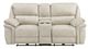 Homelegance® Proctor Sand Power Double Reclining Loveseat with Center Console-3