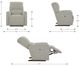 La-Z-Boy® Cade Mineral Power Rocking Recliner with Headrest-2