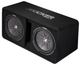 Kicker® CompR 2016 Dual 12" Loaded Subwoofer Box-2