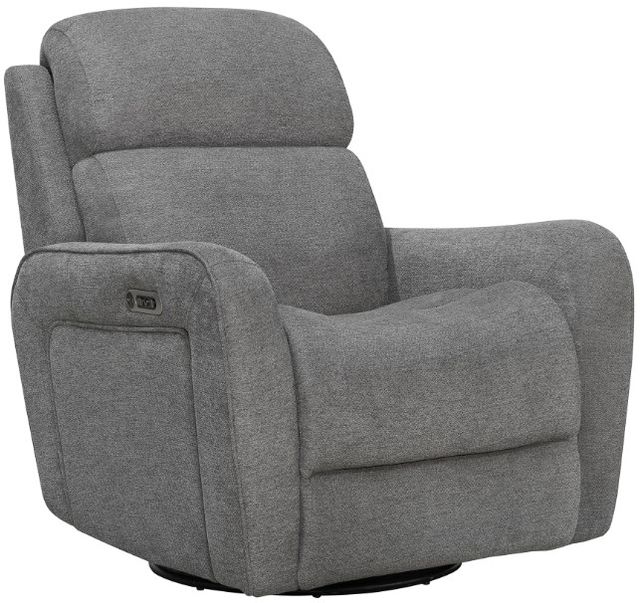 Parker House® Quest Charcoal Swivel Recliner-0